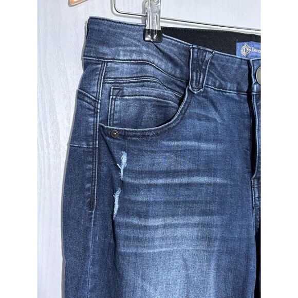 Democracy Jeans Womens 12 Blue Jeggings Ab Technology Booty Lift Stretch New - Picture 2 of 12